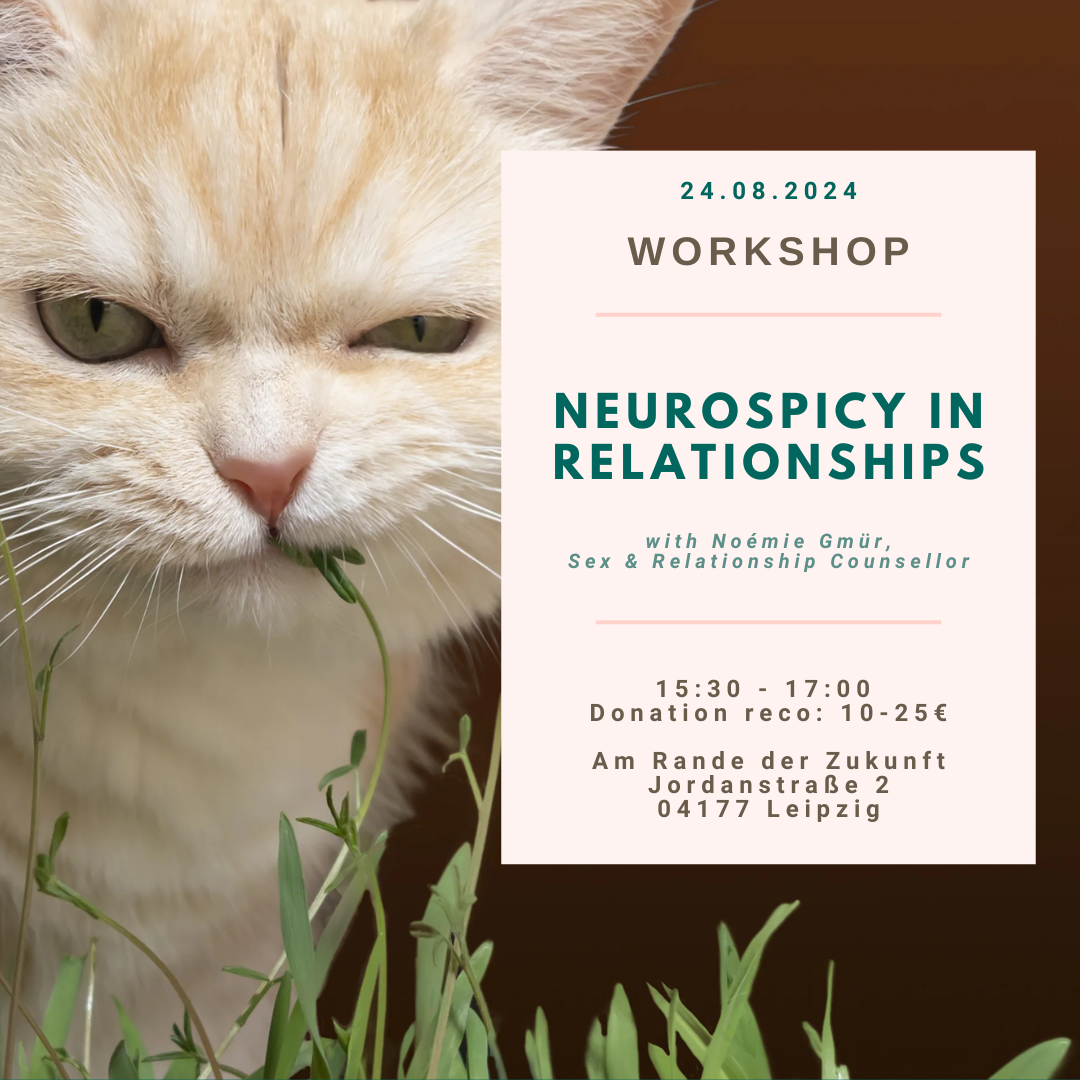 workshop about neurodivergent people in relationships