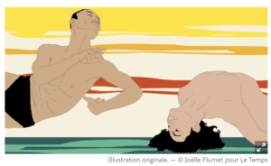 edging, visuel Le temps